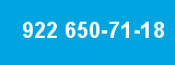 922 650-71-18